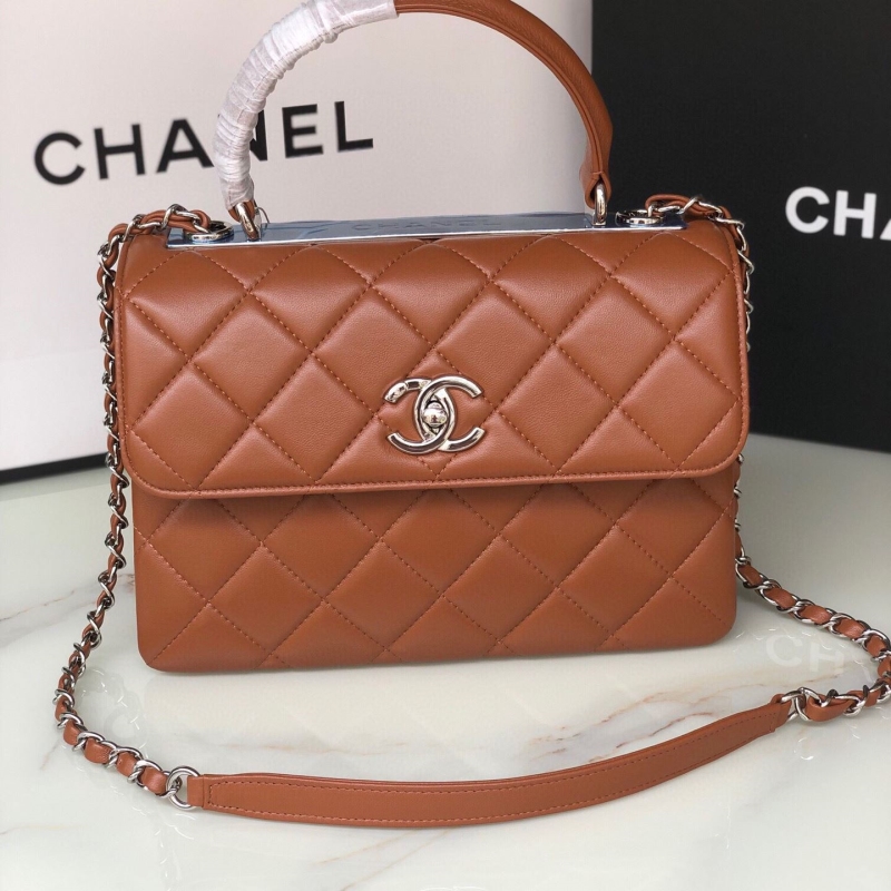 Ch**el top handle bags